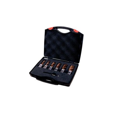 RUKO Kernbohrer-Satz HSS PerforMAX Weldonschaft (¾") Schnitttiefe 30,0 mm - 7-tlg. Ø 12 - 22 mm - 108820G (1/4)