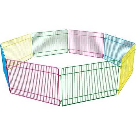 Corral para animales pequeños multicolor 84,5x23 cm FLAMINGO (1/3)