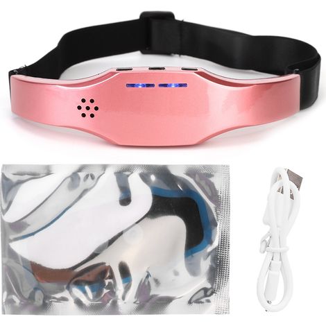 Intelligente Anti-Migräne- und Anti-Stress-Augenmassagemaske – Rosa (1/5)