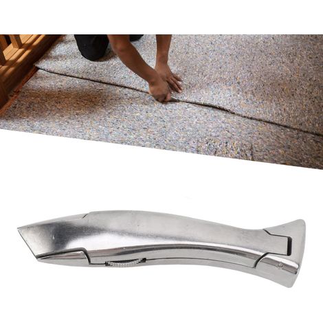 Pistolet de soudage plastique à air chaud, couteau en forme de poisson pour revêtements de sol PVC, pose de revêtements de sol PVC, poignée de coupe-moquette (1/5)
