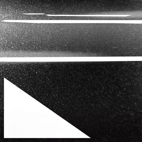 Pellicola adesiva lucido perlescente nero APA made in Italy car wrapping h152 Misura - 152cm x 100cm