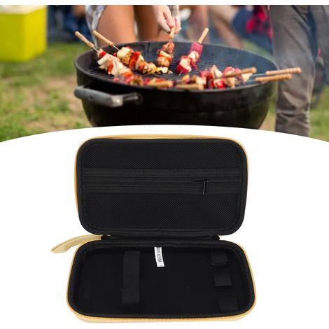 EVA-Camping-Grilllampenhülle, stoßfest, tragbar, wasserdicht, mit Zubehör für Grillutensilien, Khaki (1/5)