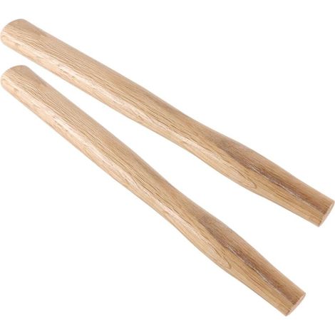 Lot de 2 Manches de Marteau octogonaux en Bois de Rechange pour marteaux à Griffes et marteaux à maillet (1/5)