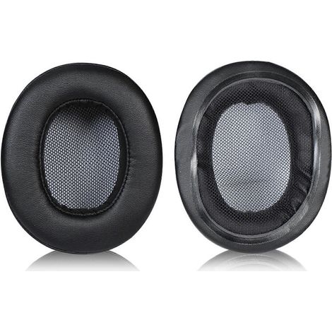 Schwarze Ersatz-Ohrpolster aus Memory-Schaum für Sony MDR-1ABT, 1RBT und 1RNC (1/4)