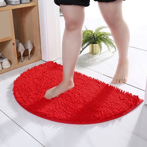 Tapis De Sol En Mousse Mémoire - Absorbant Rapide Séchage - Antidérapant Pour Salle De Bain Toilette Entrée - 35 X 50 Cm (1/5)