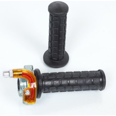 Gasgriff Gaspedal Targa Metall verchromt für Moped Mofa Cyclo (1/3)