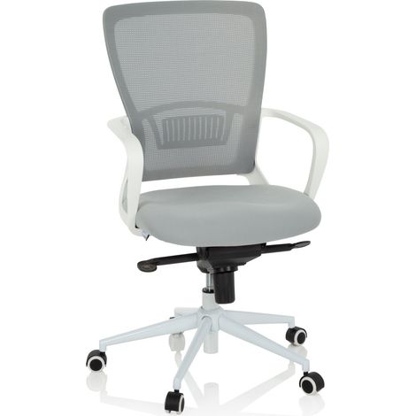 Bürostuhl / Drehstuhl ESTRIA Netzstoff grau hjh OFFICE (1/5)