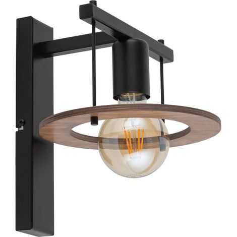 Applique boho nero/marrone Coffee E27 15W Sigma Lighting (1/2)