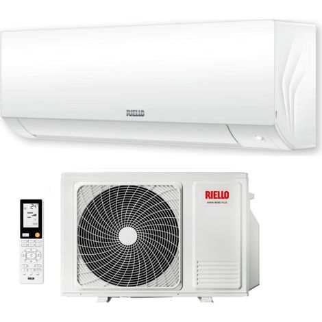 KLIMAANLAGE CONDITIONER RIELLO INVERTER AARIA MONO PLUS 18000 BTU Serie AMW50 PLUS R32 Wi-Fi OPTIONAL