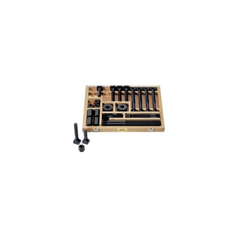 Set di viti di serraggio N. 6520 Scanalatura a T 10 mm M10 38 pezzi AMF (1/2)