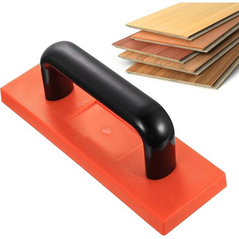 Cale de Frappe avec Poignée, 200 mm  pour Sols Stratifiés et Parquets, Outils de Pose, sans Maillet, Outils pour Sol (1/5)