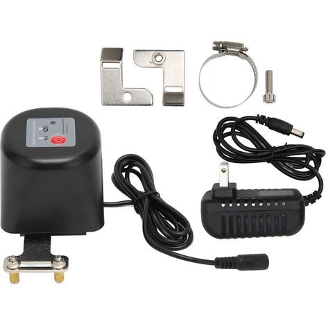 Vanne d'eau intelligente avec télécommande WIFI, contrle de synchronisation, vanne de gaz pour conduites d'eau domestiques, prise américaine 100-240V (1/5)