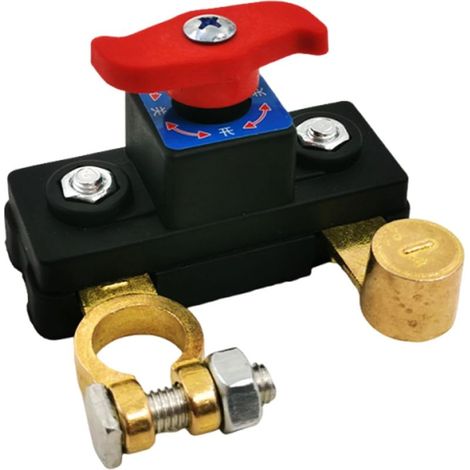 Coupe Circuit Batterie, Interrupteur À Lame Disjoncteur De Batterie, Contrôle De Déconnexion De Batteries De Voiture, Disjoncteur Batteries 12V 24V