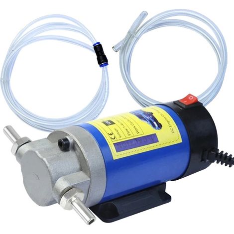 Pompa per travaso olio, design portatile, portata da 1 a 4 l/min, 12 V (1/2)