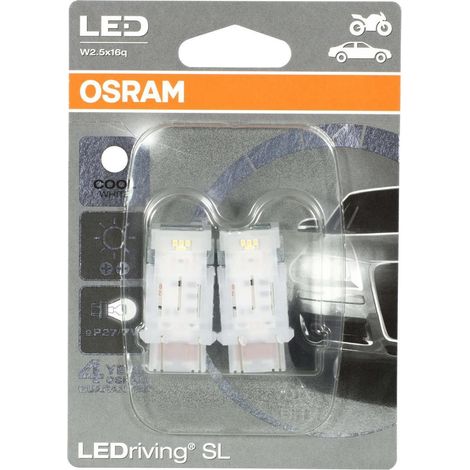 OSRAM LED Retrofit P27/7W 3548CW - Cool White 6000K - E-geprüft (2 Stück) (1/2)