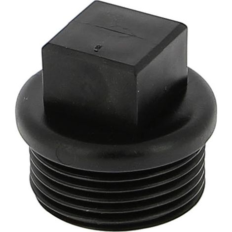 Adequa – Bouchon mâle en polypropylène renforcé – Filetage 1' (26x34) – Raccord PE étanche pour tubes polyéthylène – Usage professionnel
