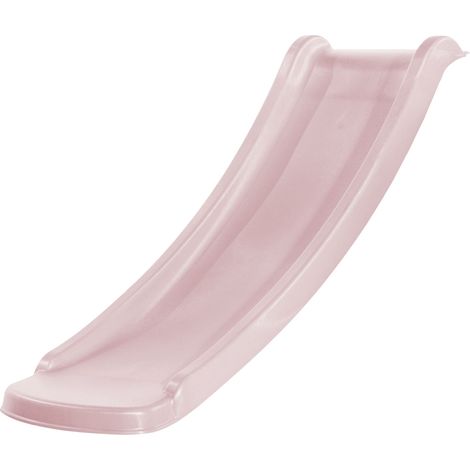 Axi Sky120 Toboggan Rose Pastel - 118 Cm  Élément Complémentaire Pour Aire De Jeux / Maison De Jeu Enfant  Toboggan Pour Hauteur De Estrade 60 Cm