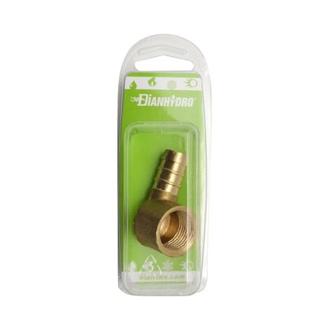 Racord de goma a 90 grados f 1-2 b