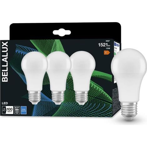 Lampe à LED, E27-base, optique mate,Blanc froid (4000K), 1521 Lumen, Remplacement de la traditionnelle 100W-Ampoules 3-Pack (1/5)