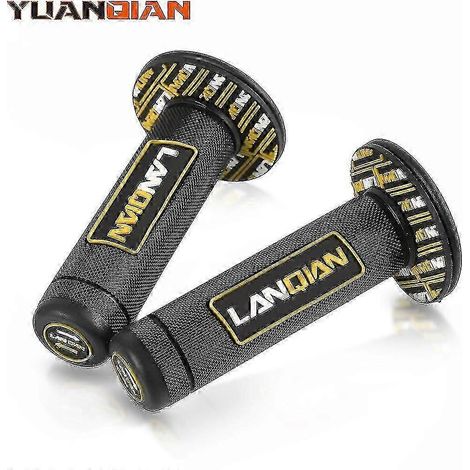 Compatible avec les motos tout-terrain Honda CRF450R (2002-2016, 2017-2018) : levier de frein et d'embrayage pivotant (jaune). (1/5)