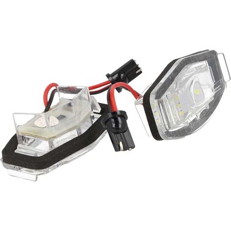Kit Luci Targa Led Honda Civic VII 4D 5D 2001-2005 Civic VIII Dopo 2006 City 4D Legend Accord 4D 12V 2W Bianco Canbus (1/3)