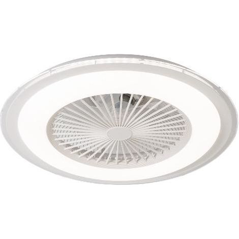 Perenz Deckenventilator 7129 B IR White mit LED-Licht CCT Fernbedienung 600mm 44W