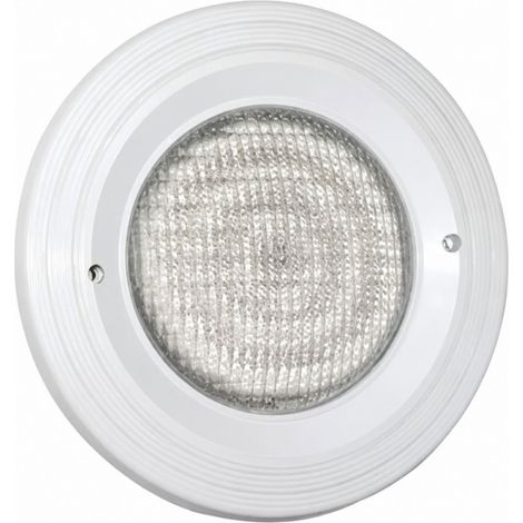 Faretto a vite a LED, per installazione su liner, calcestruzzo, pannello PL07, bianco