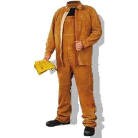 Hase Schweißer-Latzhose Bury Brown Größe XXL