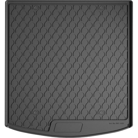 Vasca baule su misura in gomma sintetica - compatibile per  Toyota Corolla Touring Sports (03/19) baule alto