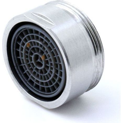 Aérateur de robinet en laiton M24 (lot de 2), angle de sortie réglable, filtre de nettoyage amovible, économie d'eau, 2 modes d'eau pétillante, pour salle de bain et cuisine.