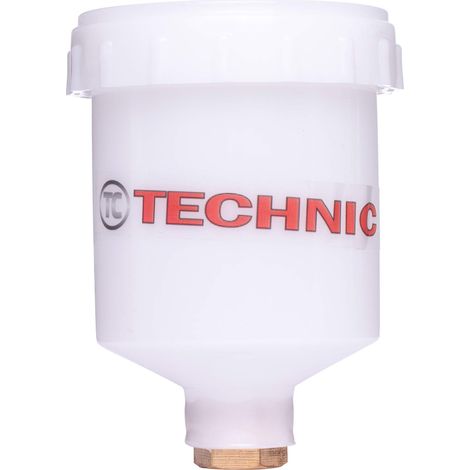 TANQUE DE VENTOSA DE PINTURA Y BARNIZ DE 125 ML PARA MINI PISTOLA PULVERIZADORA (1/3)