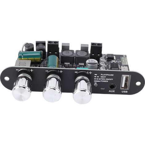 Module Amplificateur Bluetooth 100W Mono Carte Ampli Audio sans Fil Stéréo Appairage Fonction Boost (1/5)