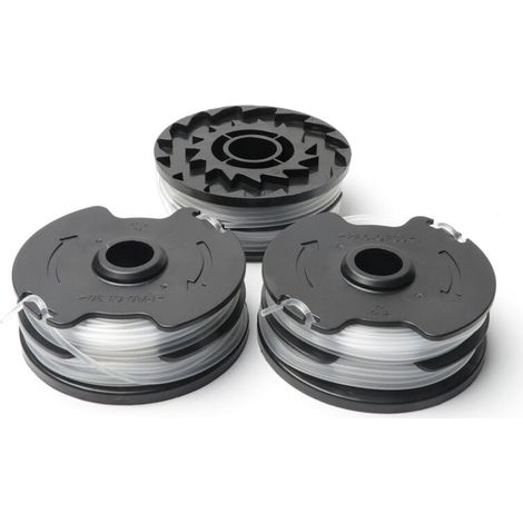 4pcs bobines de fil de rechange pour, fil de nylon de rechange pour coupe-bordures LIDL Parkside, coupe-bordures PRTA 20-Li A1,B2,C3,PRT 550 A1,A3,PRT 300 A1-2 x 4 m 1,6 mm (1/5)