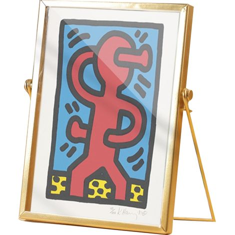 Cadre Photo Acrylique - Bord Métallique - 14,5 x 19,5 cm - Décoration Bureau Intérieur - Lot de 1 (1/5)