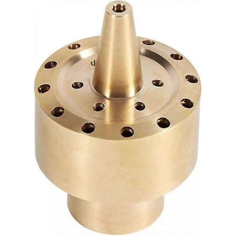 Ensemble de buses pour pompe de fontaine, têtes de pulvérisation d'eau, buse de fontaine en laiton, accessoire d'arrosage et de brumisation pour bassin et piscine (1/5)