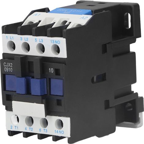 Bobine de contacteur CA NO pour alimentation moteur, commandes et indicateurs CJX2-0910 220 V 50 Hz 9 A (1/4)