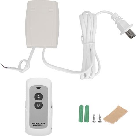 Interrupteur Intelligent sans Fil avec Télécommande et Récepteur 220V (1/5)