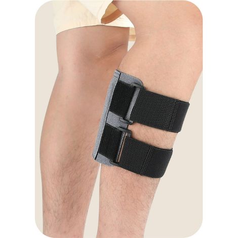 Support d'aine en aluminium pour la course et l'entraînement - Gris (1/3)
