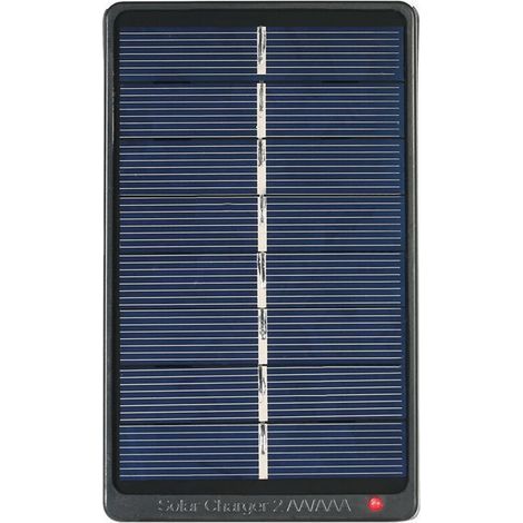 2 AA/AAA Chargeur de piles rechargeables Chargeur solaire 1W 4V Panneau solaire pour le chargement de la batterie (1/5)