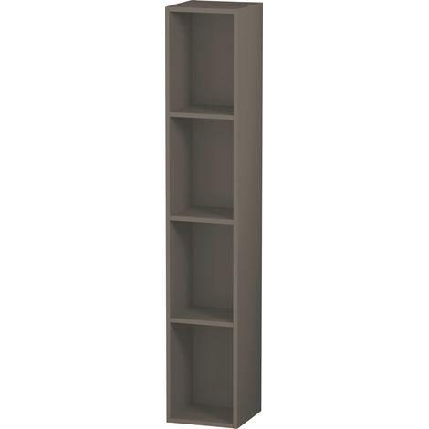 Duravit L-CUBE scaffale 180x180x1000mm flanella grigio satinato (1/4)