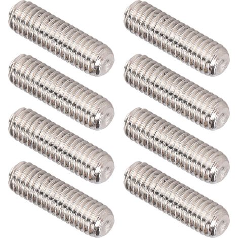 50 Vis de réglage M3x10 en acier inoxydable A2-70, assortiment pour fixation mécanique sans tête