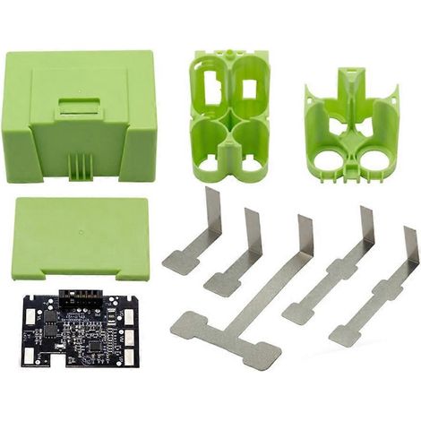 Boîtier de batterie pour iRobot Roomba i7, i7+, i4+, i3, i3+, E5, E6, aspirateur robot, boîtier lithium-ion et circuit imprimé de charge équilibrée