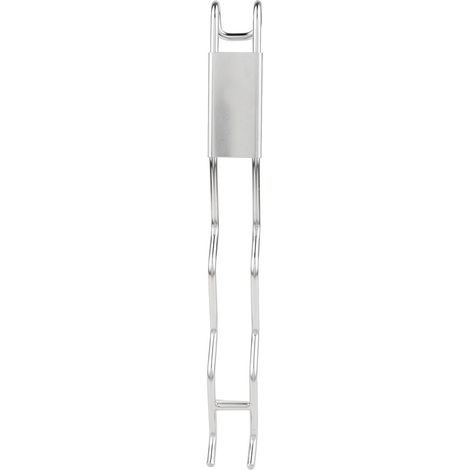Pinces de cuisson anti-brûlure en acier inoxydable pour barbecue d'extérieur, couvercle de casserole, fourchettes de barbecue de camping (1/5)