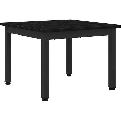 Maison Exclusive - Couchtisch Schwarz Eichen-Optik 50 x 50 x 36 c