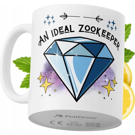 Lustige Tasse für Tierpfleger – Kaffee- oder Teetasse mit witzigem Textdesign – ideal für Geburtstage, Namenstage, Feiertage und besondere Anlässe. Hochwertige Tasse für Zuhause, Büro und Arbeit. Farb