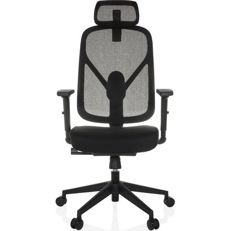[GEBRAUCHT] B-Ware Bürostuhl Drehstuhl Raloo Eco Sitz Stoff Rücken Netz Schwarz Hjh Office Stuhl