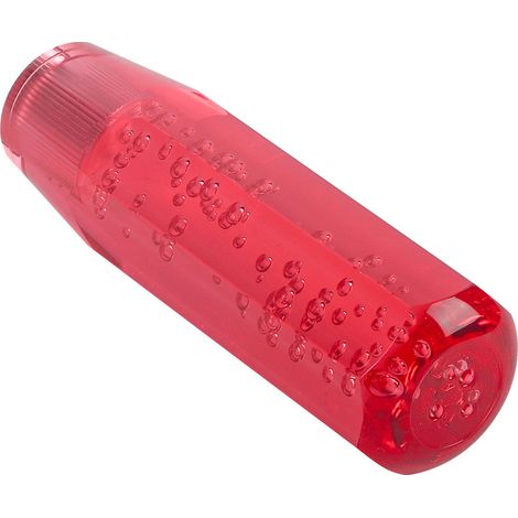 Universeller Schaltknauf aus transparentem Acrylglas, 15 cm, rot (1/5)