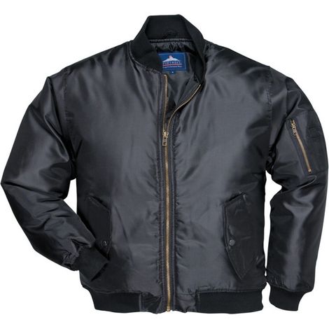 Blouson Pilot Portwest Noir XL. (1/2)