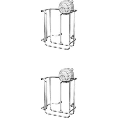 2Pcs nÉlégant support à ventouse avec ventouse pour installation de surfaces lisses Boîte à mouchoirs de cuisine