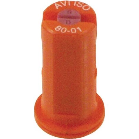 Boquilla anti-deriva venturi simple chorro plano AVI 80掳 01 naranja cer谩mica Albuz ALBUZ AVI8001